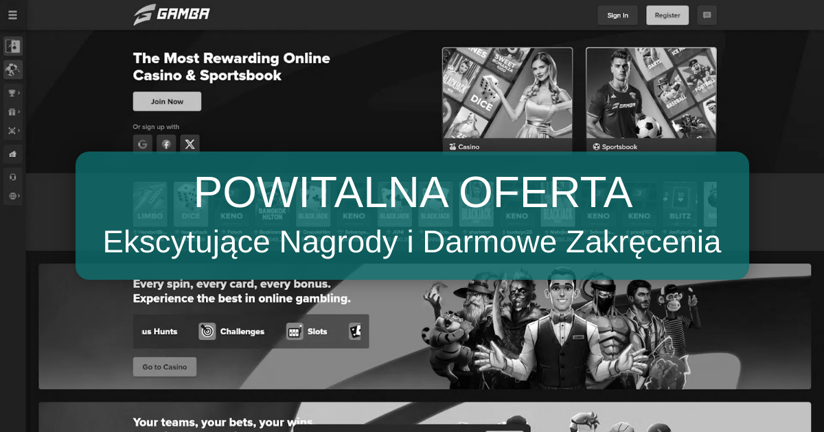 Gamba Casino: warunki bonusu i informacje o kasynie