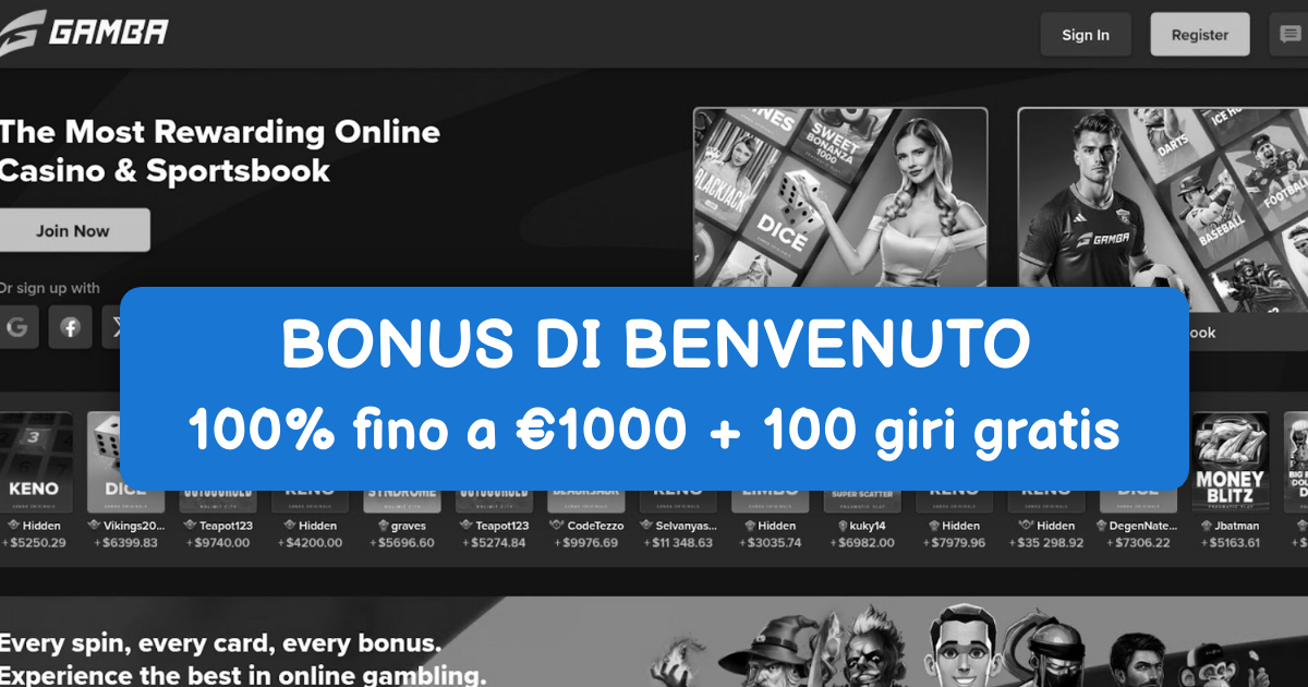 Gamba Casino Italia